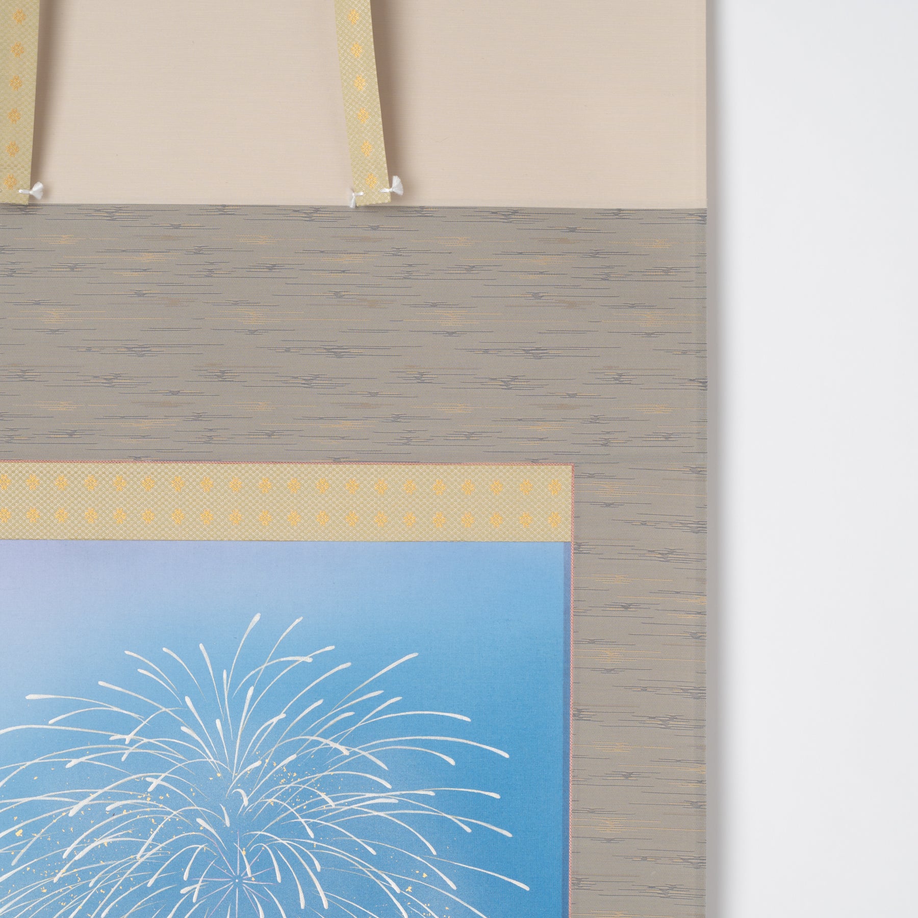 Fireworks Kakejiku Hanging Scroll
