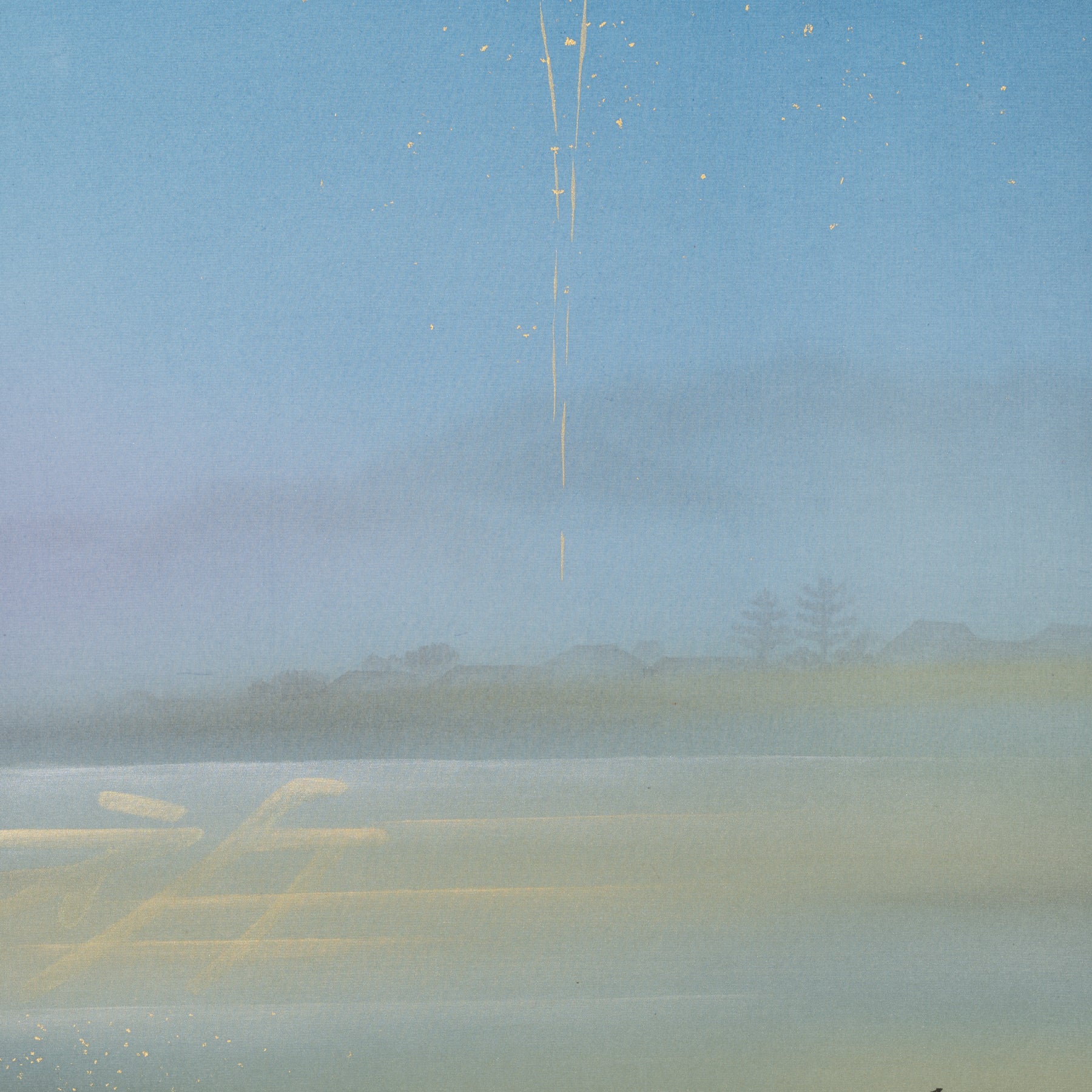 Fireworks Kakejiku Hanging Scroll