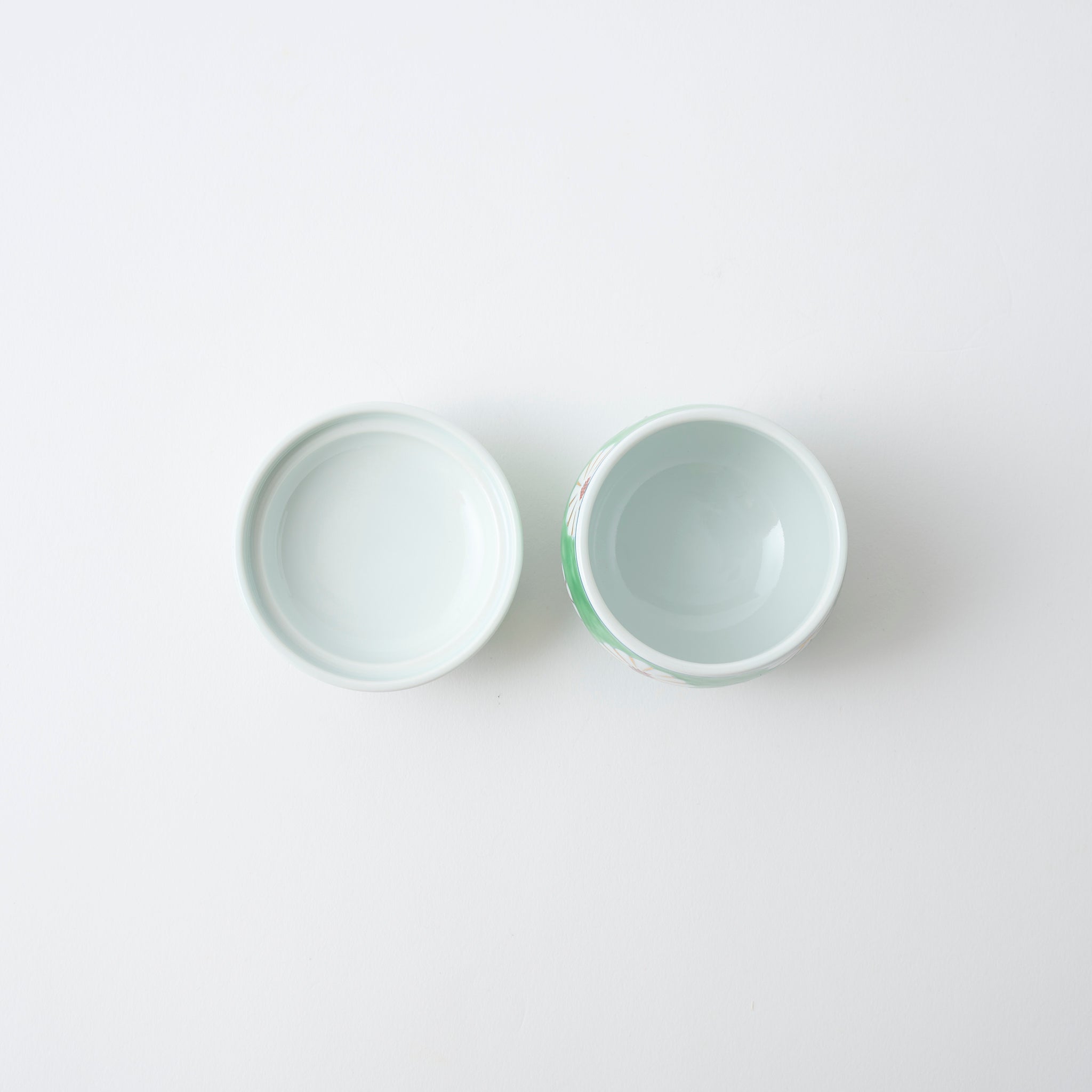 Green Field of Chrysanthemums Chawanmushi Bowl 　