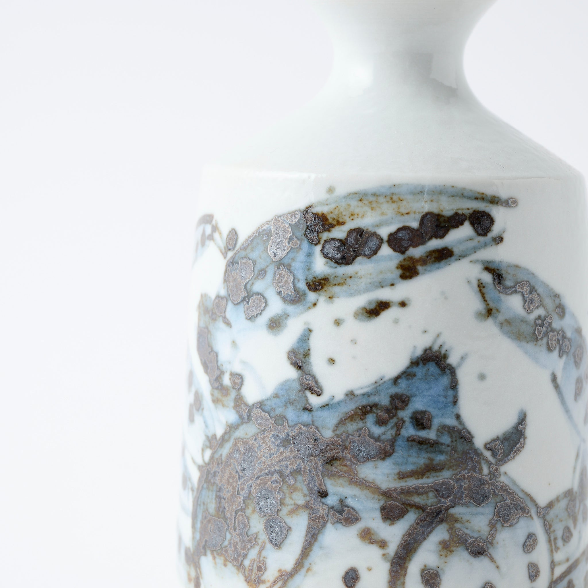 Sake-Set „Meerestiere in Blau"