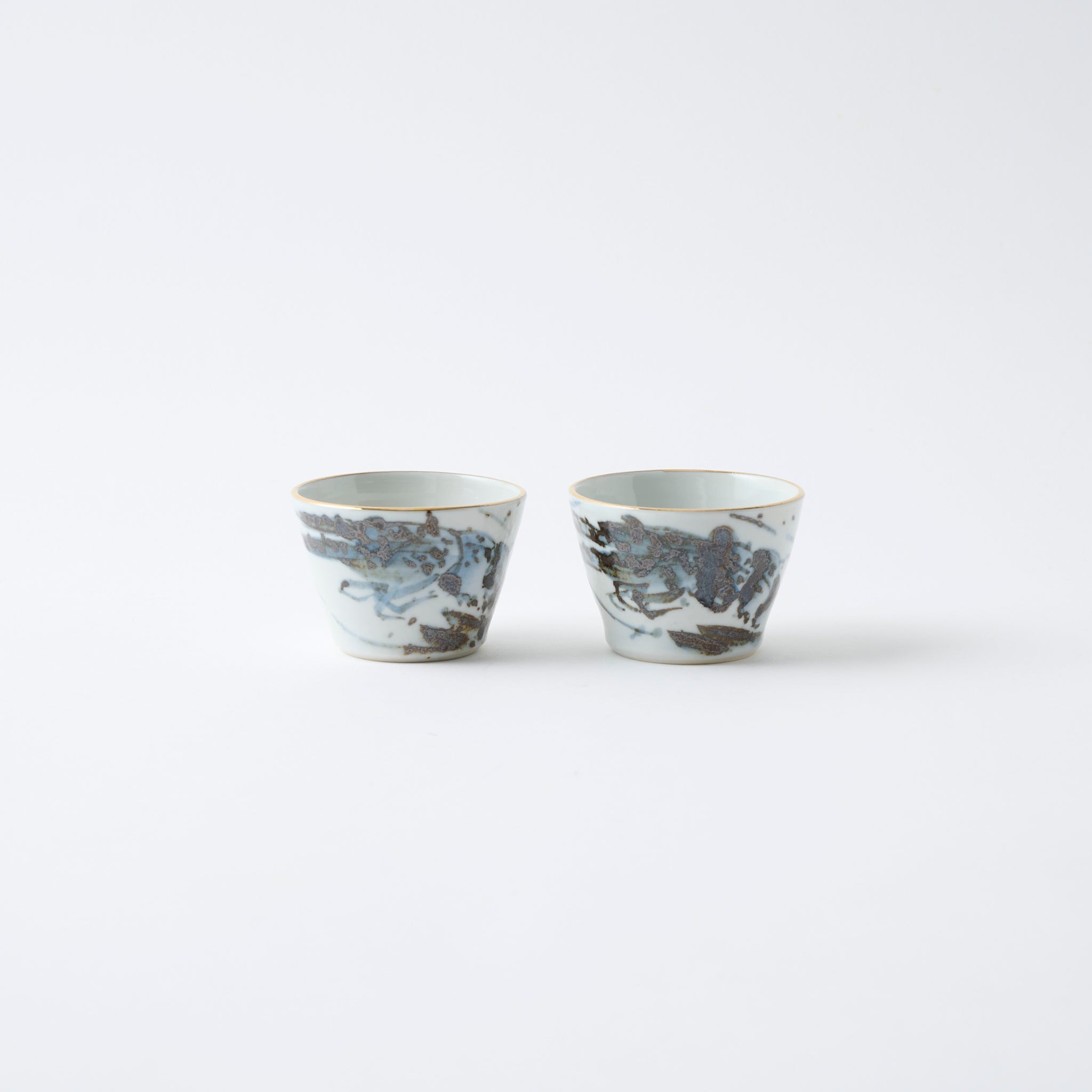Sake-Set „Meerestiere in Blau"