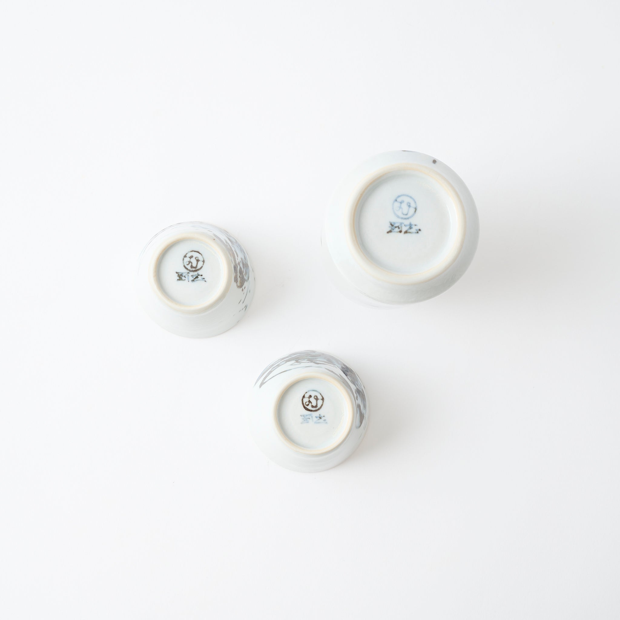 Sake-Set „Meerestiere in Blau"