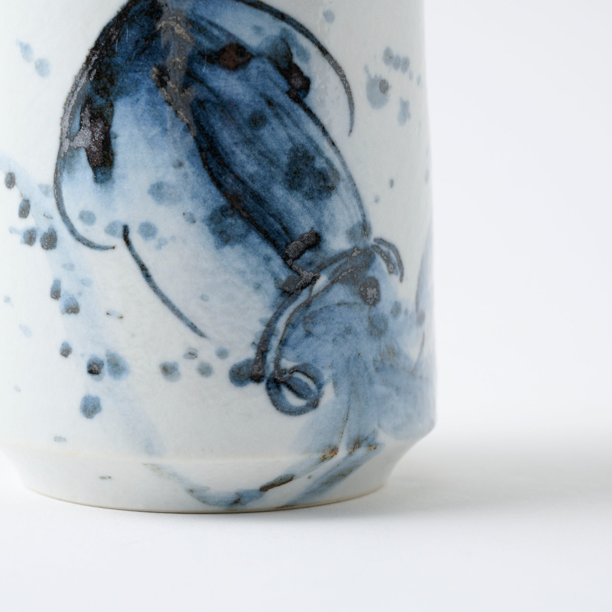 Sake-Set „Meerestiere in Blau"