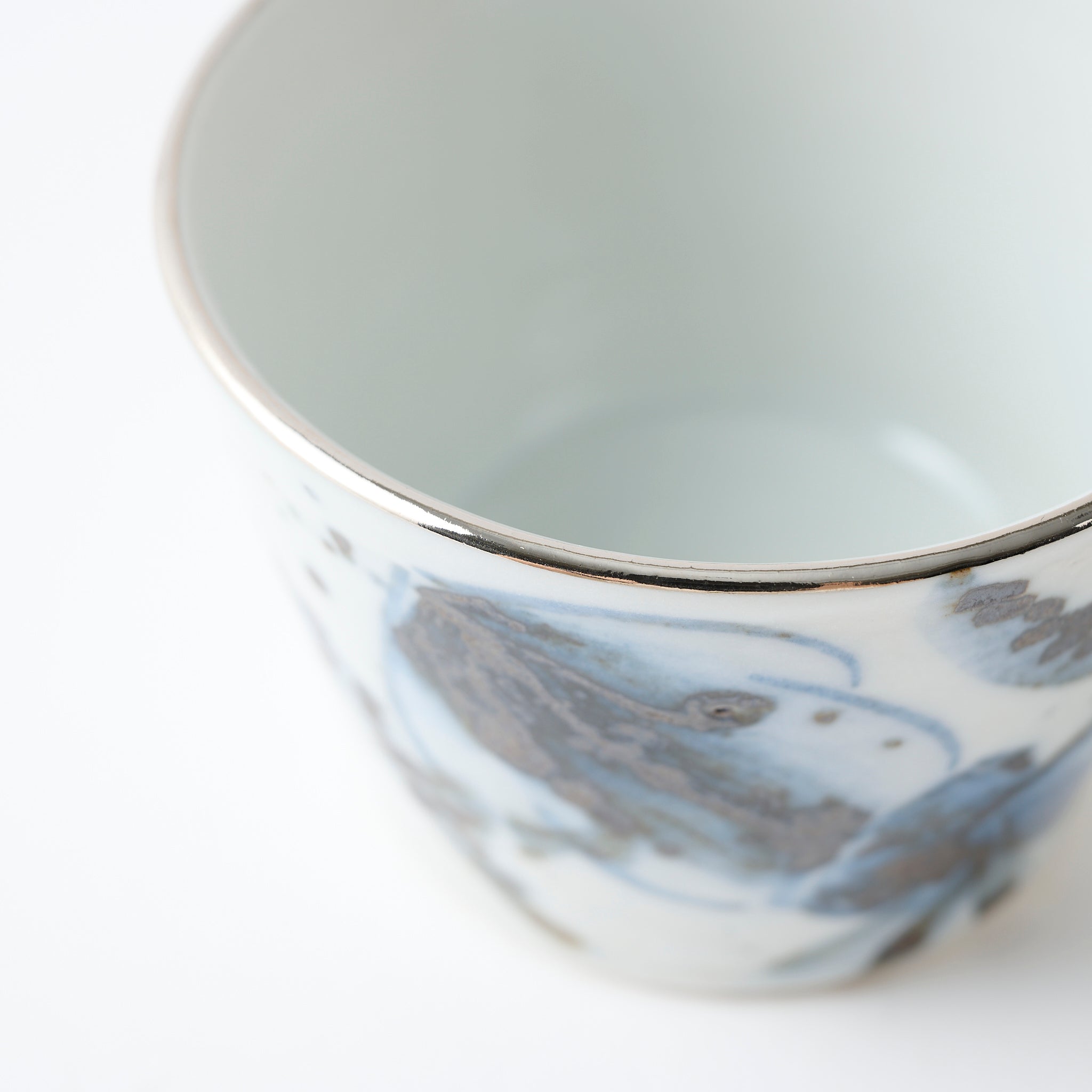 Sake-Set „Meerestiere in Blau"