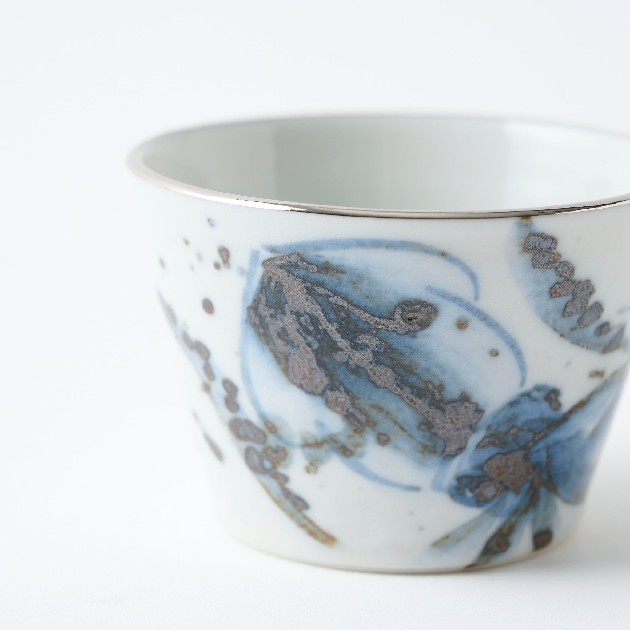 Sake-Set „Meerestiere in Blau"