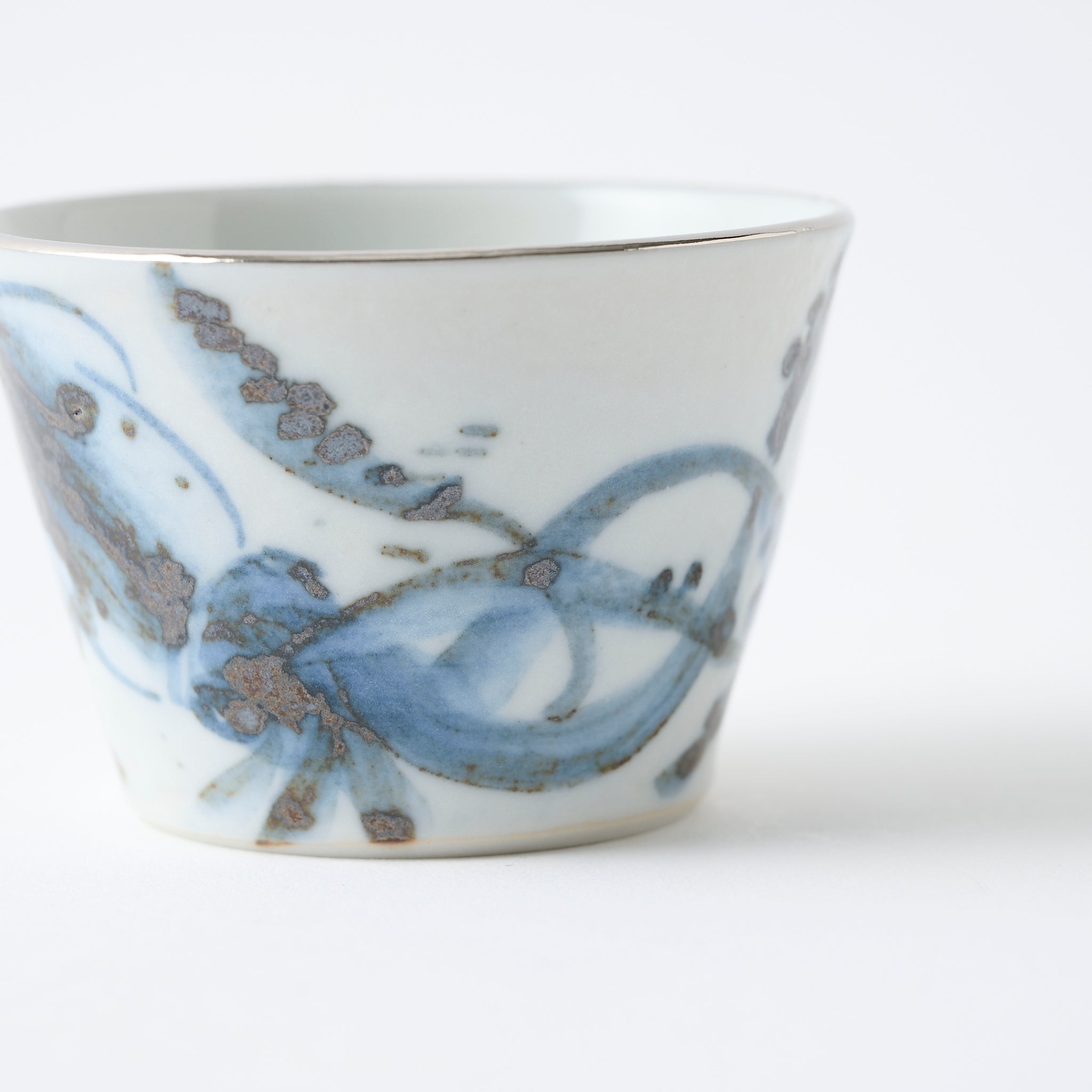 Sake-Set „Meerestiere in Blau"