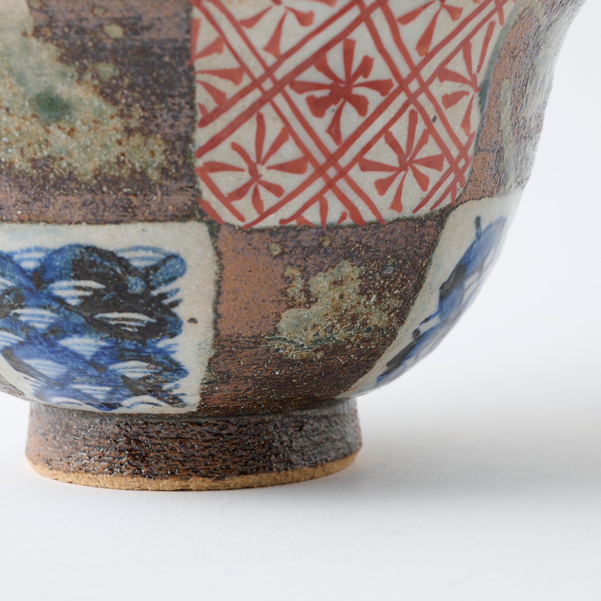 Cuenco Donburi con estampado de cuadros de 6,2 pulgadas
