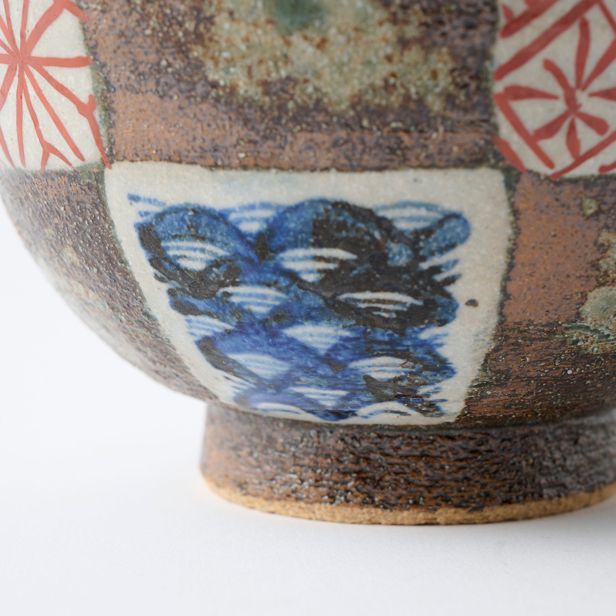 Cuenco Donburi con estampado de cuadros de 6,2 pulgadas