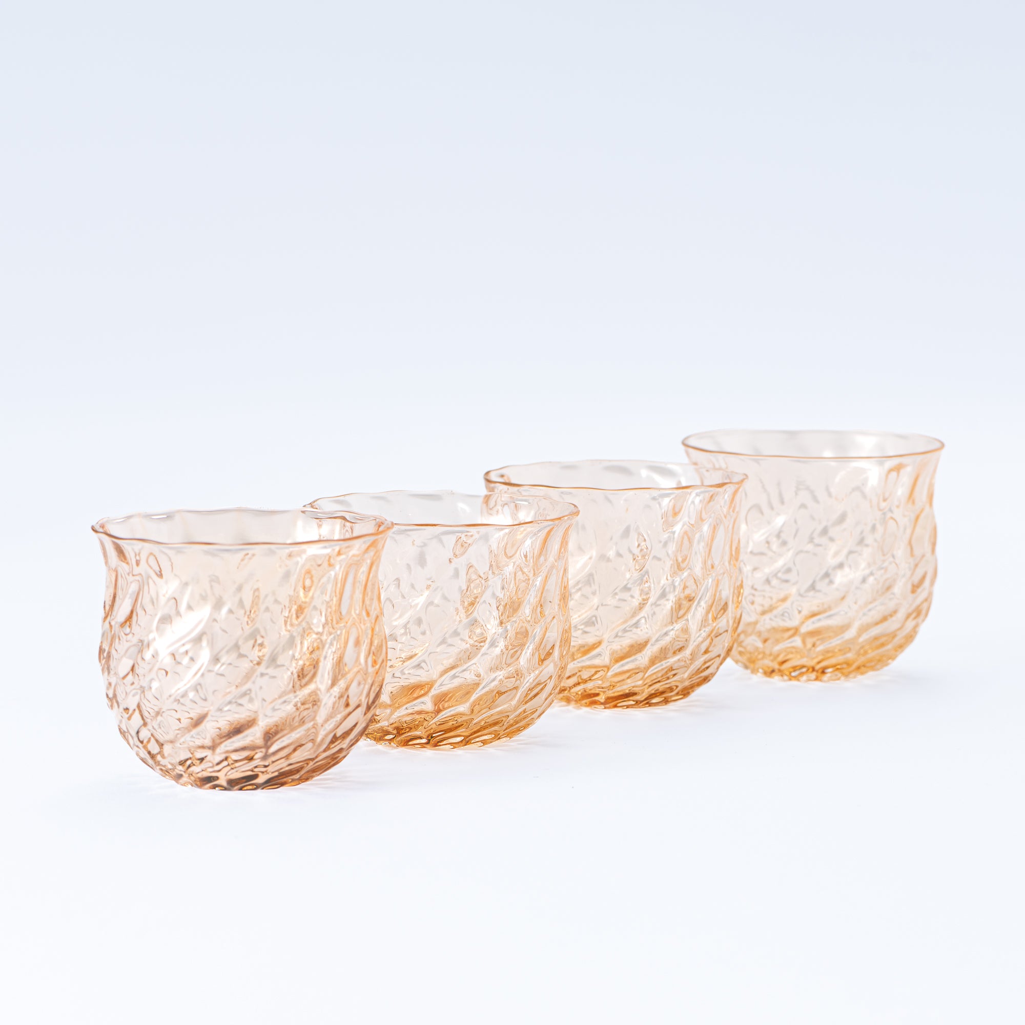 Amber Uroko Sake Set