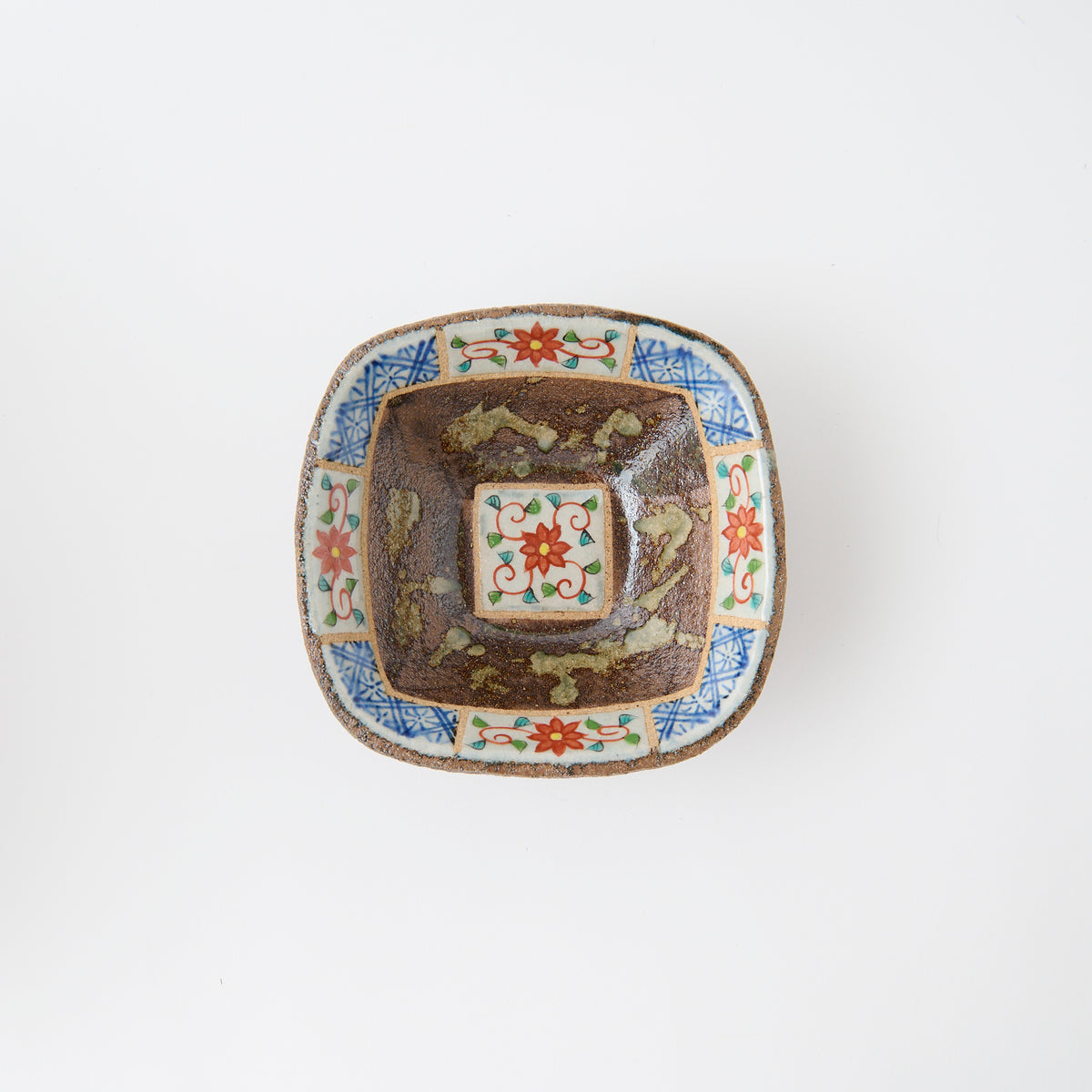 Flower Square Medium Bowl