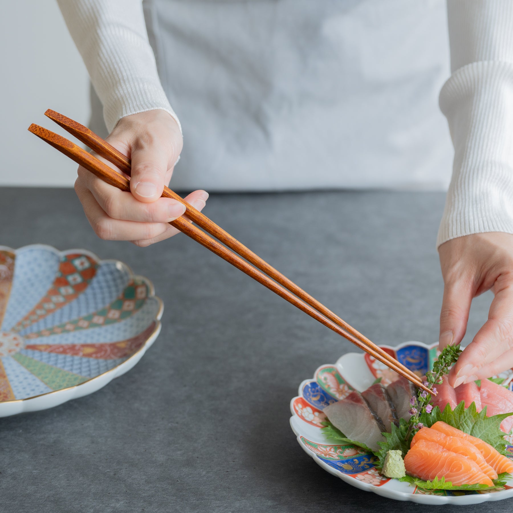 Fine Bamboo Serving Chopsticks