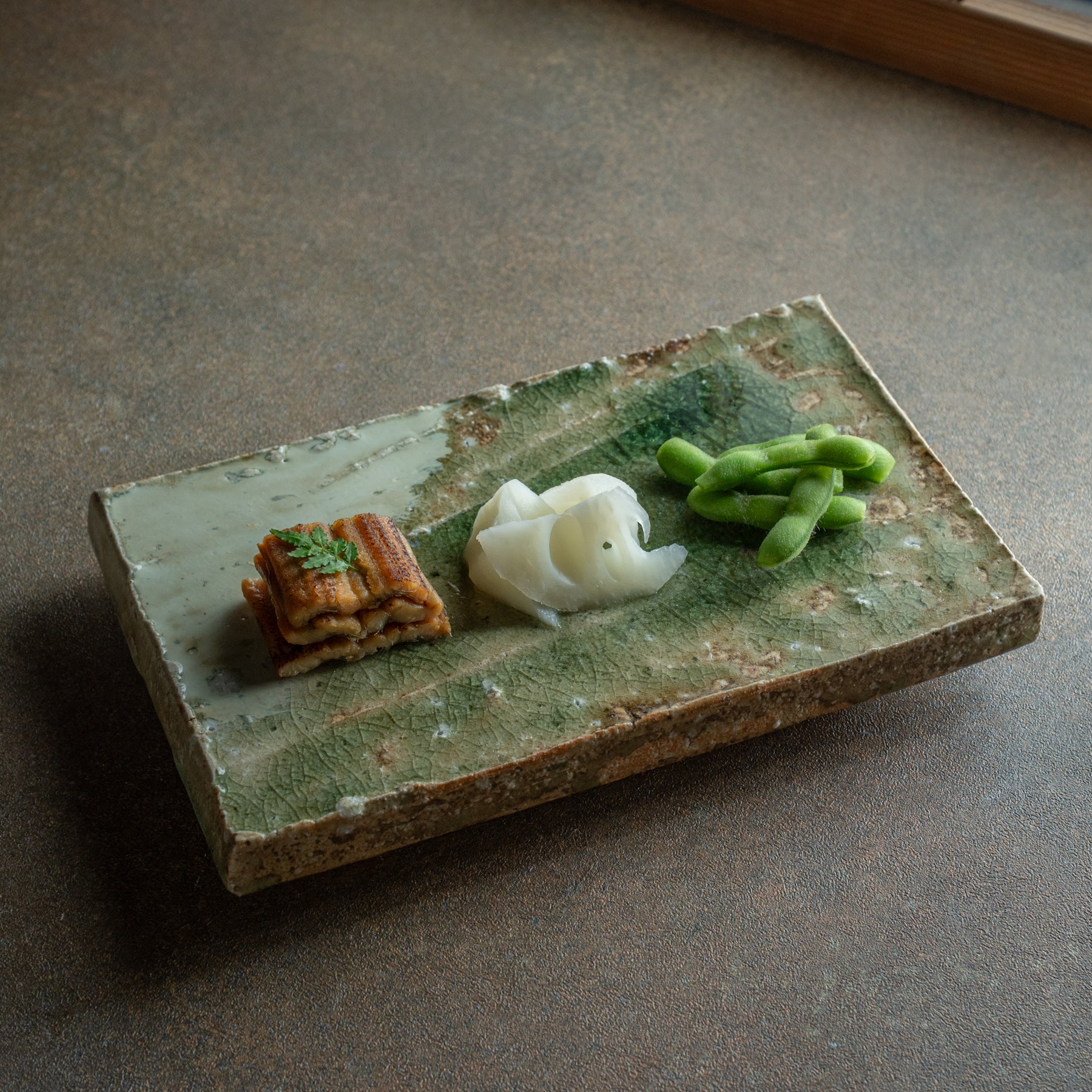 Iga Faceted Long Dinner Plate