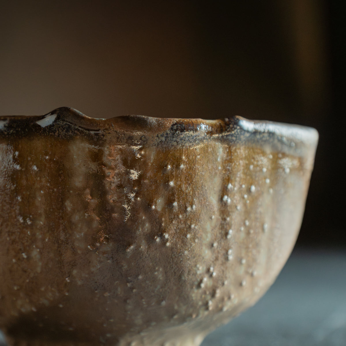 Goma Five-Sided Matcha Bowl