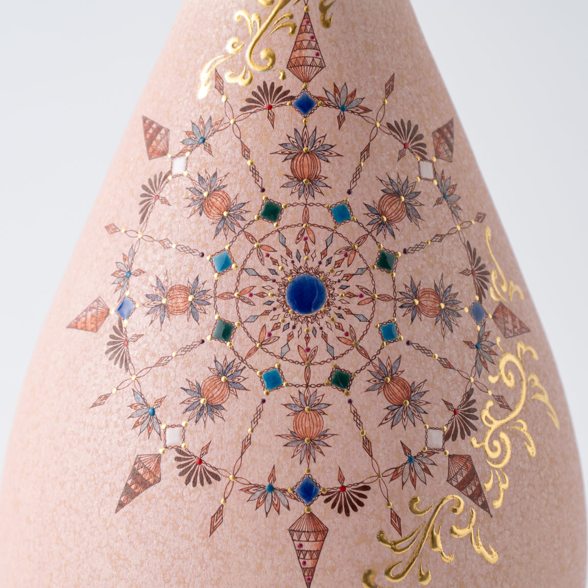 Ebicha-Saibyo Palast in der Dunst-Blumenvase