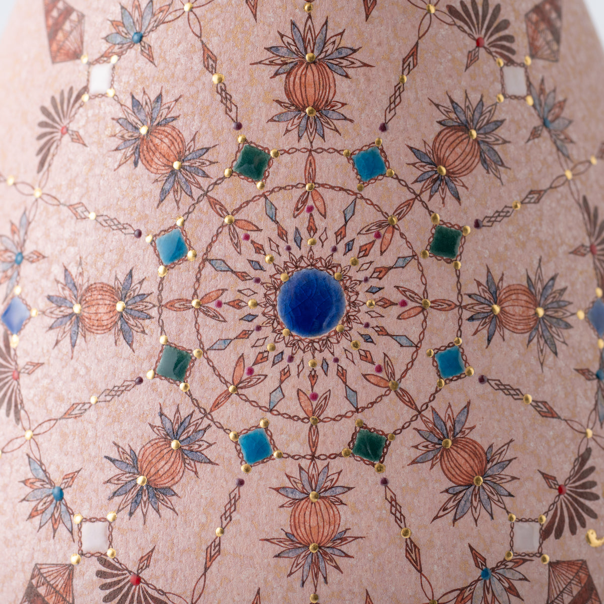 Ebicha-Saibyo Palast in der Dunst-Blumenvase