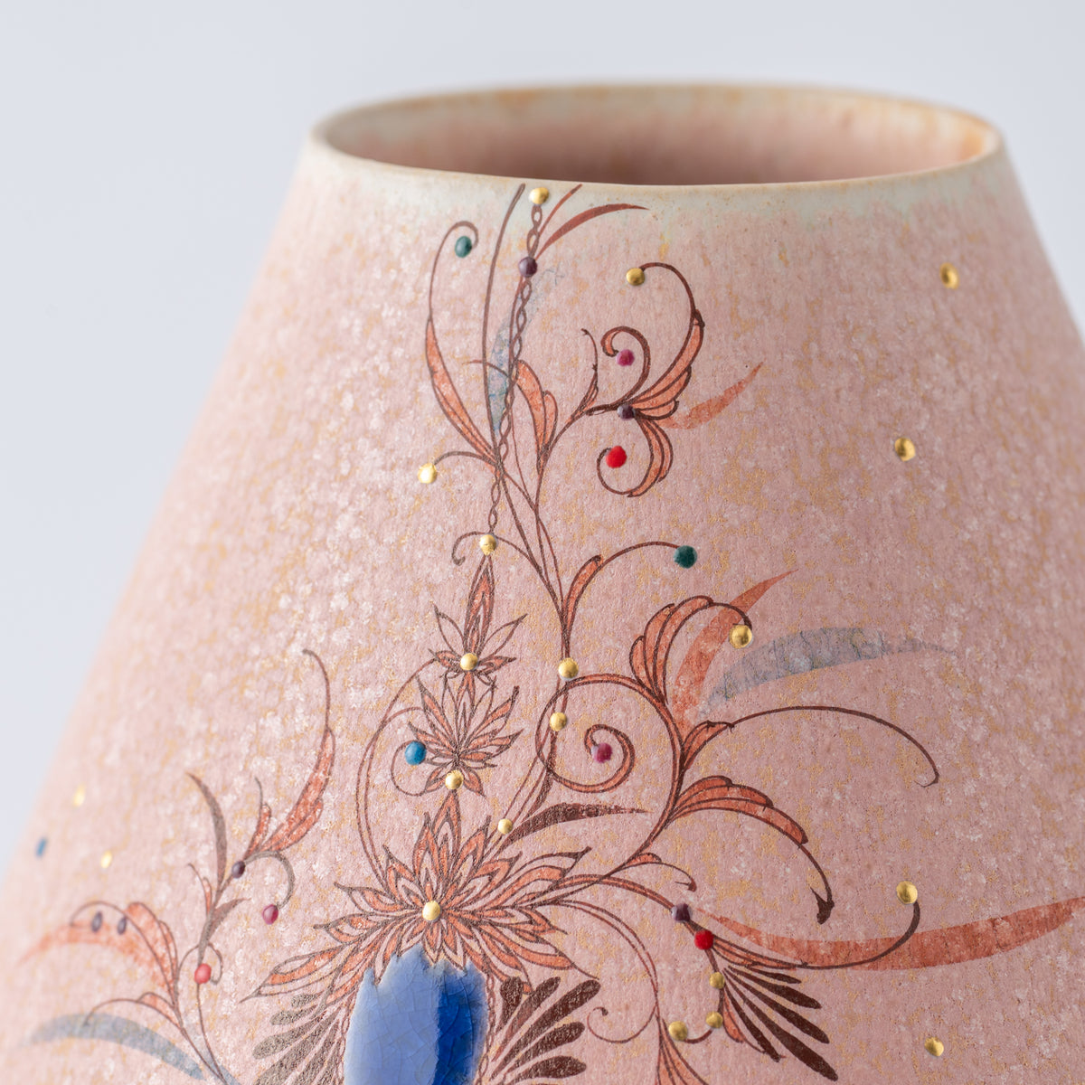 Ebicha-Saibyo Palast in der Dunst-Blumenvase
