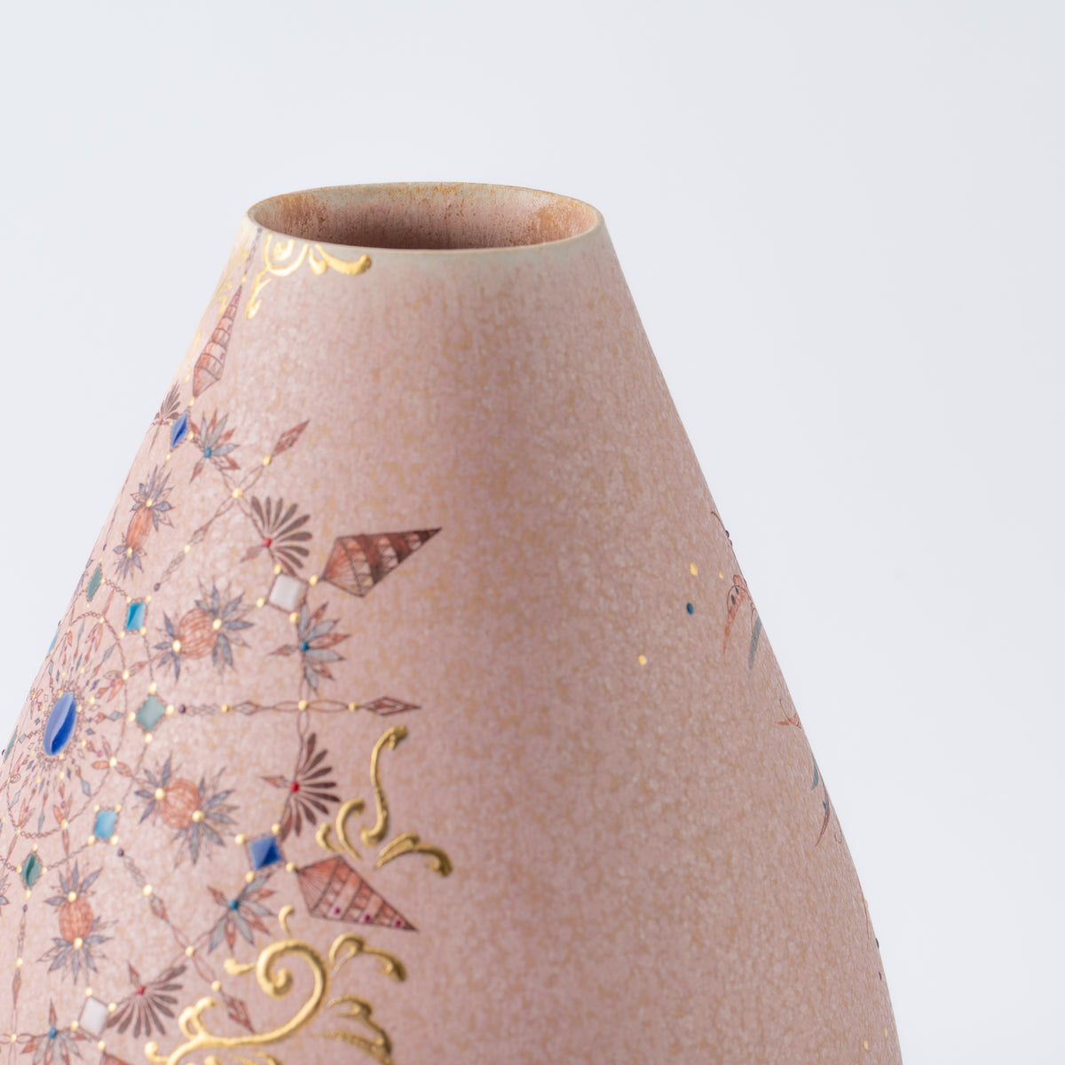 Ebicha-Saibyo Palast in der Dunst-Blumenvase