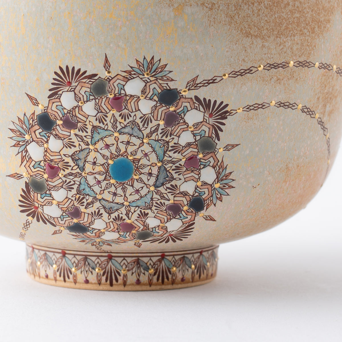 Ebicha-Saibyo Window with Gold