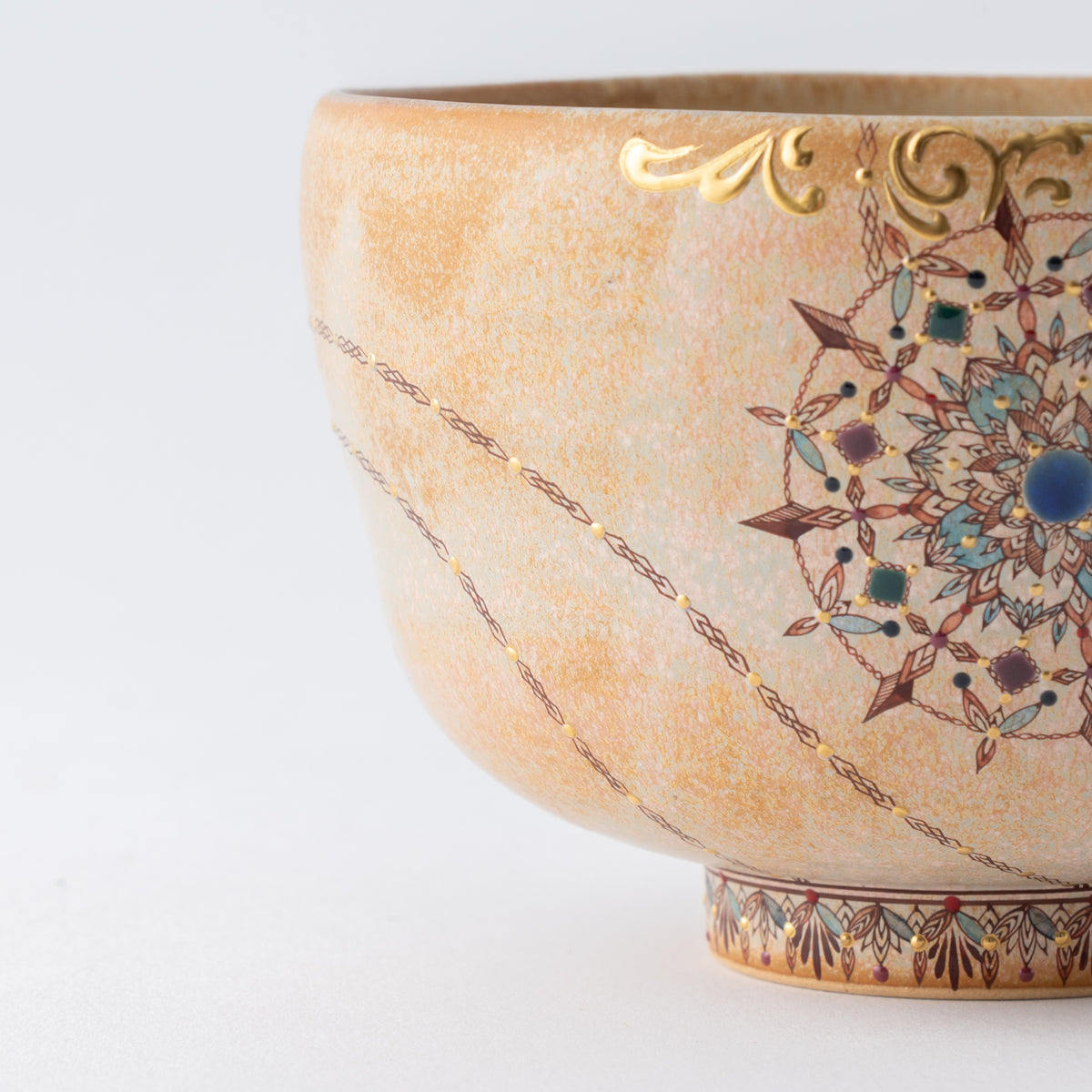 Ebicha-Saibyo Window with Gold