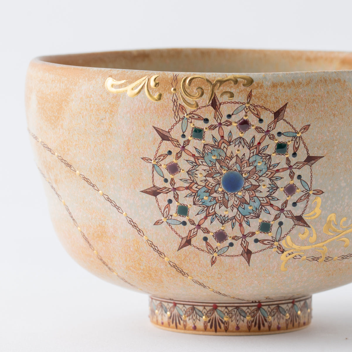 Ebicha-Saibyo Window with Gold