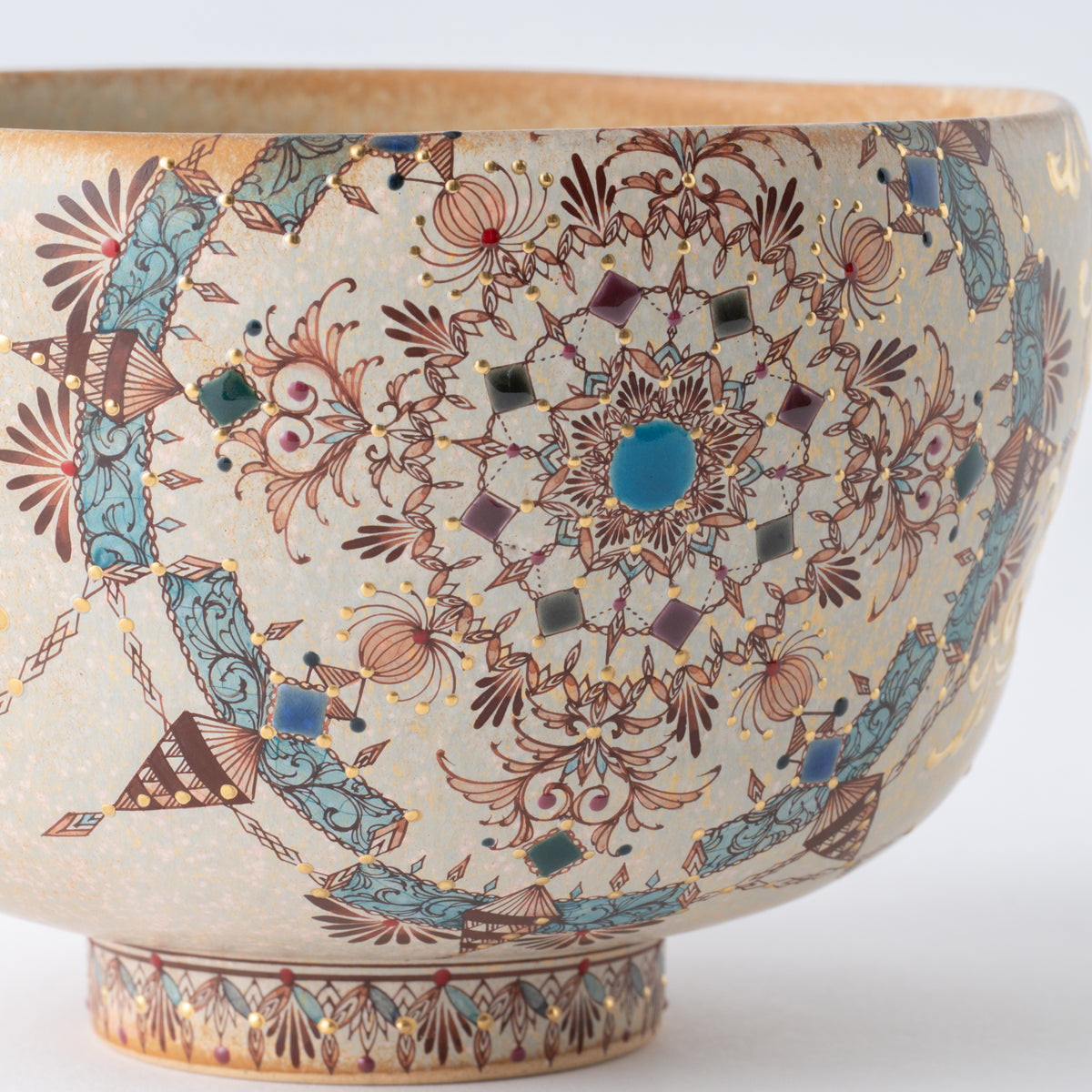 Ebicha-Saibyo Window with Gold