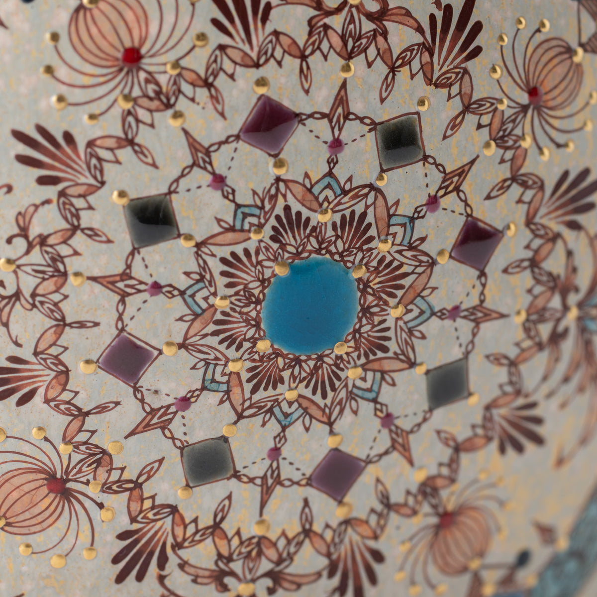 Ebicha-Saibyo Window with Gold