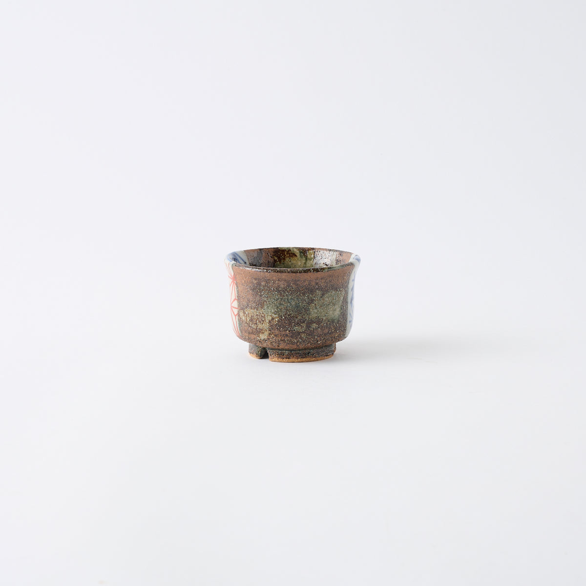 Guinomi Sake-Becher im Hanfblatt-Design