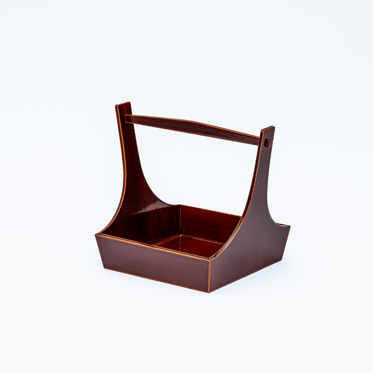 Golden Amber Hand-Carried Serving Tray