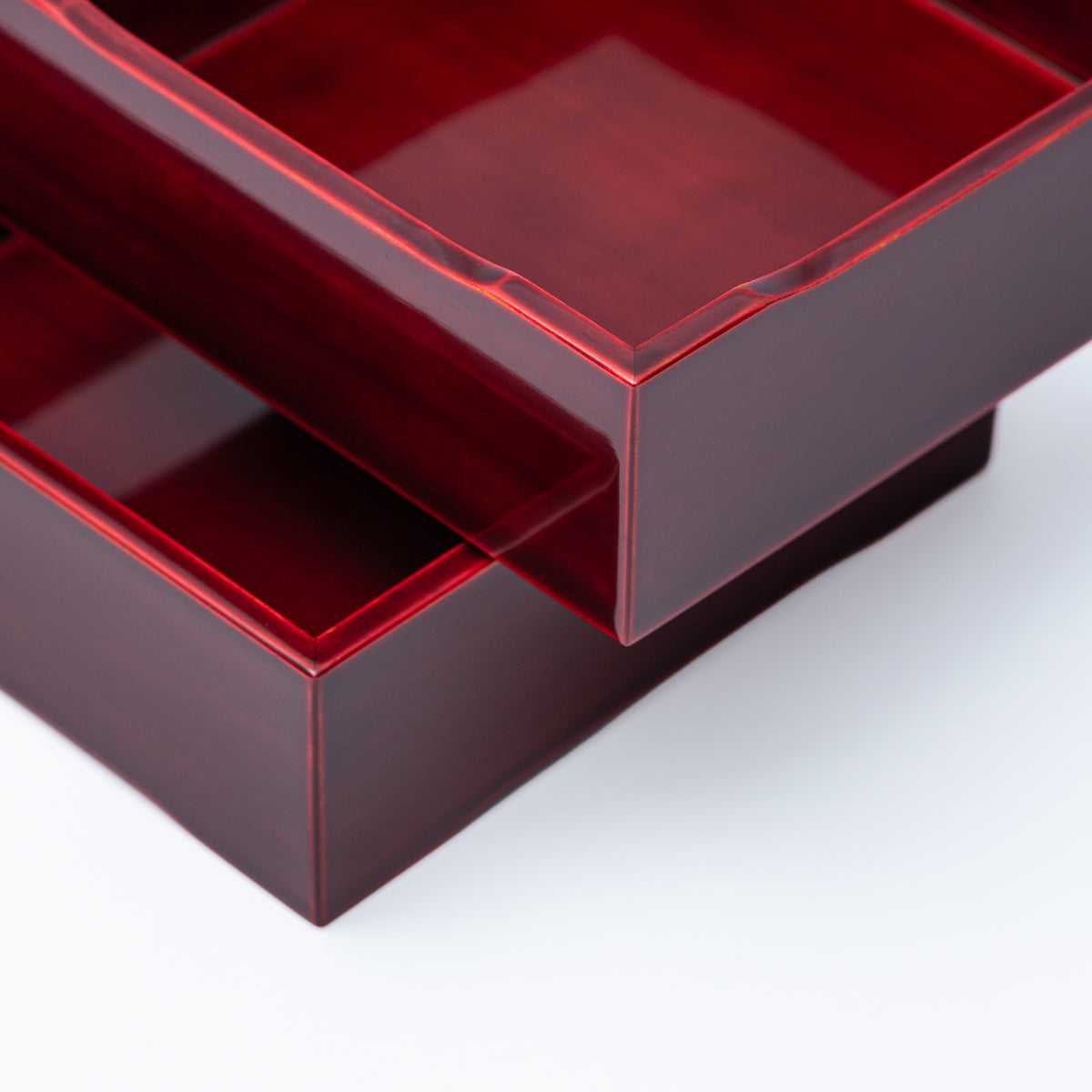 Red Amber Small Jubako Bento Box