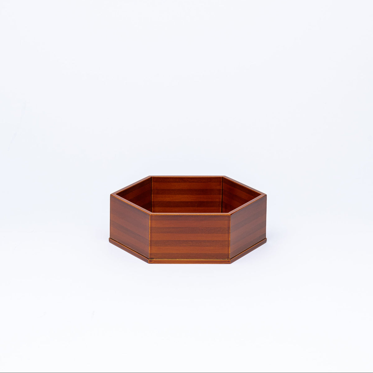 Golden Amber Hexagonal Jubako Bento Box