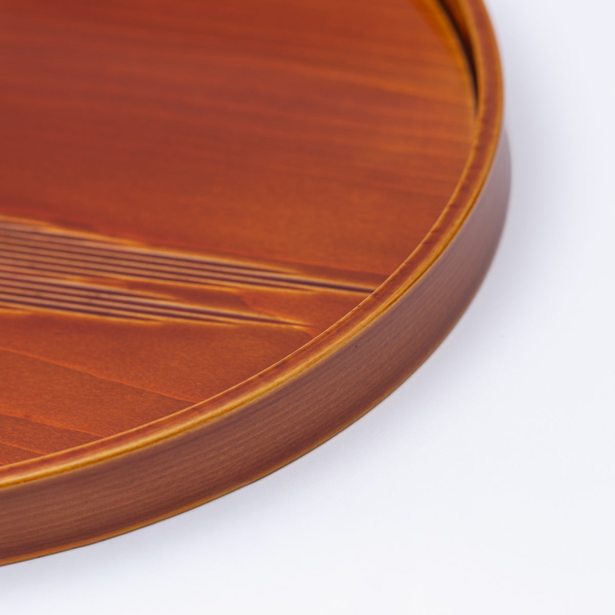 Golden Amber Clam-Shaped Tray