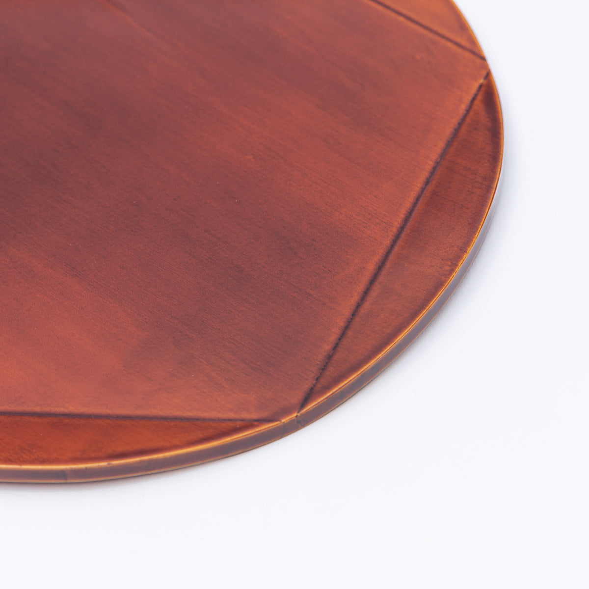Golden Amber Plum Blossom Side Plate