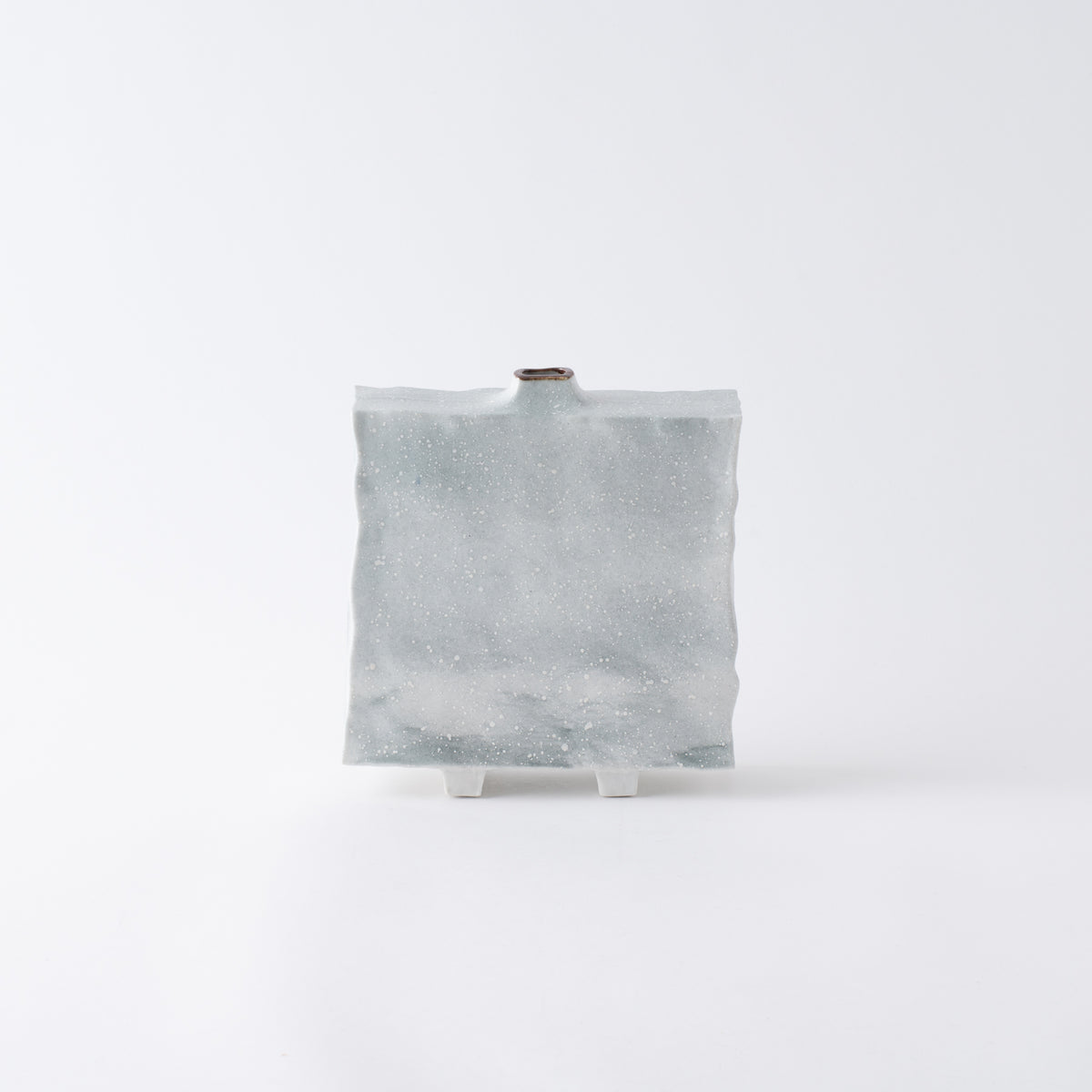 Vase japonais Grues dansant dans la neige