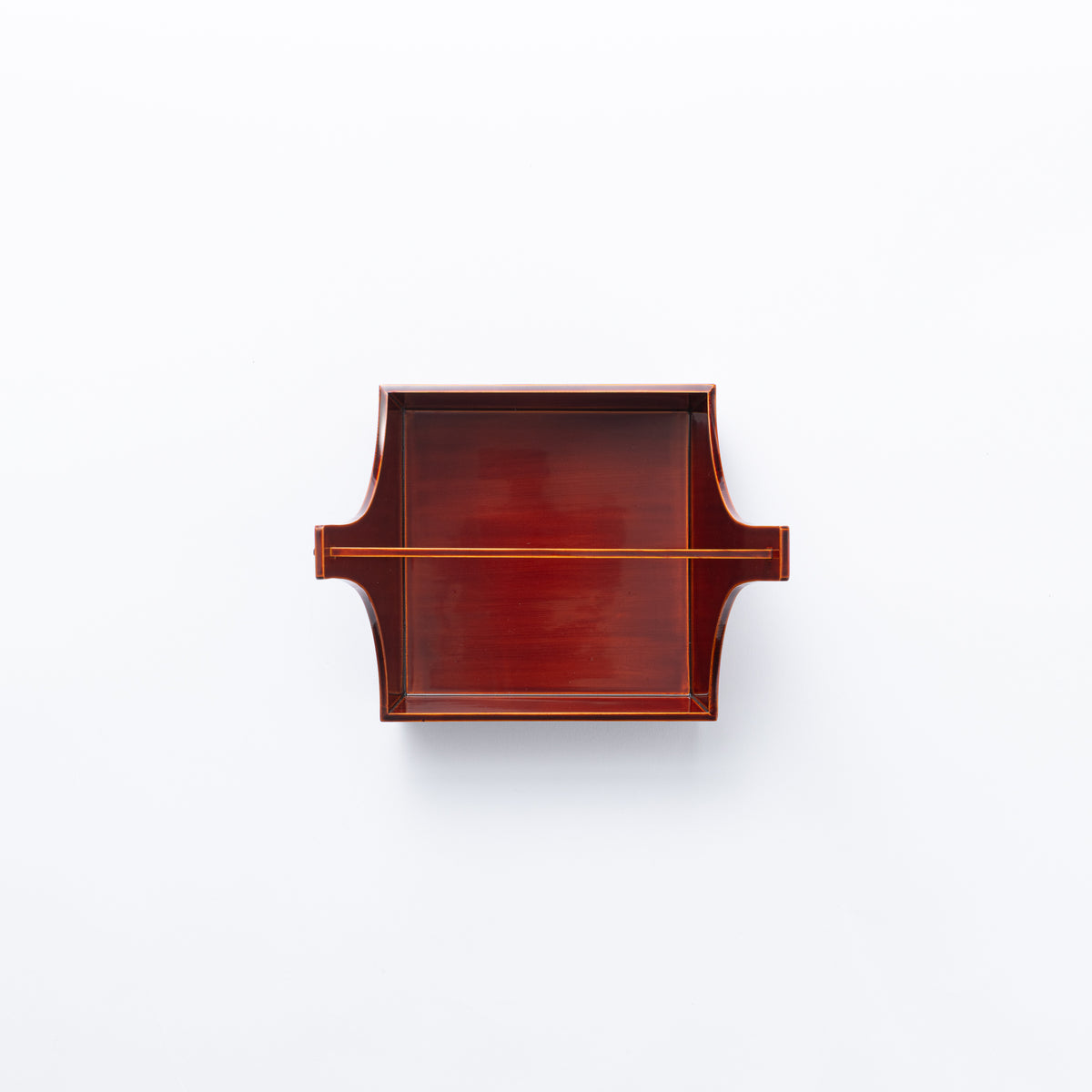 Golden Amber Hand-Carried Serving Tray