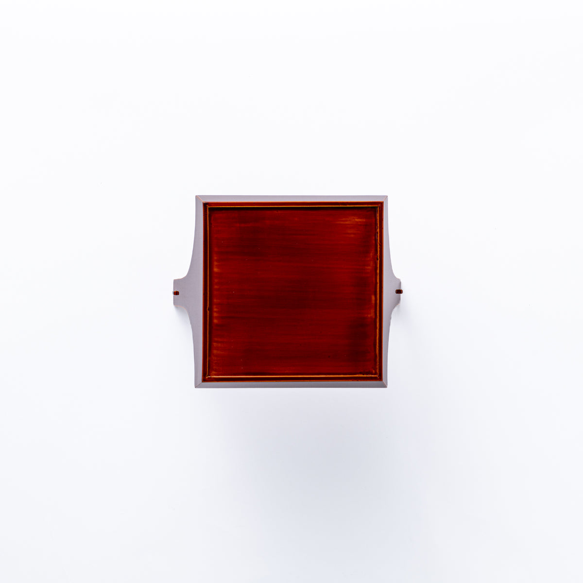 Golden Amber Hand-Carried Serving Tray