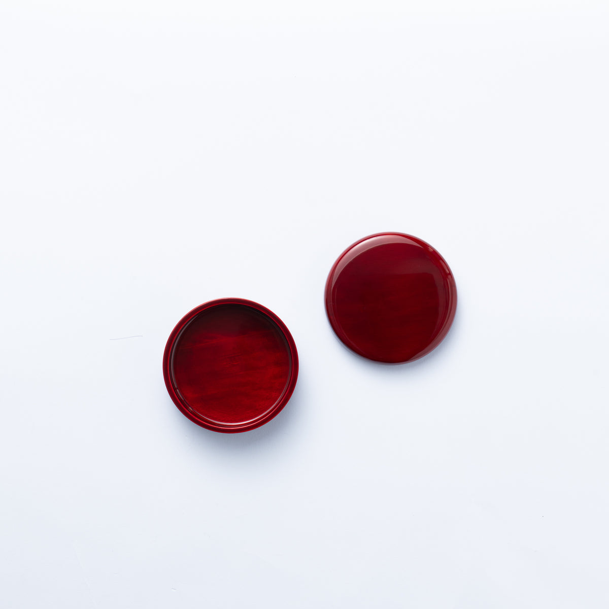 Red Amber Round Candy Box