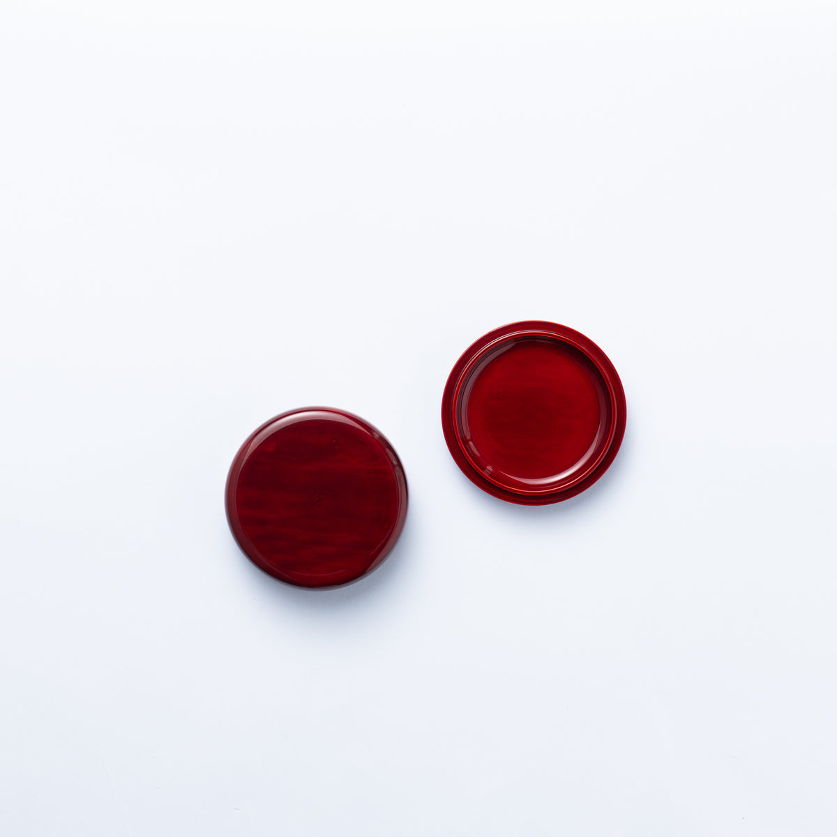 Red Amber Round Candy Box