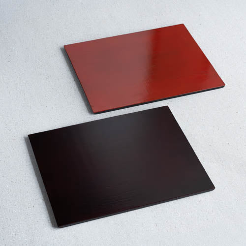 Rechteckiges Kaiseki-Platzset mit Wischlaquer-Finish