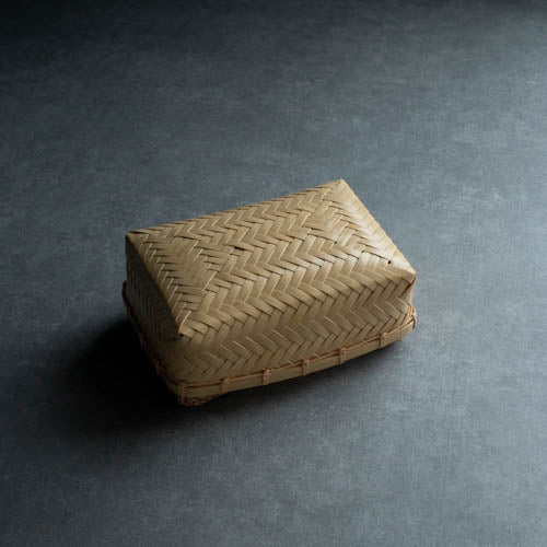 Ajiro Weave Bambus-Bento-Box