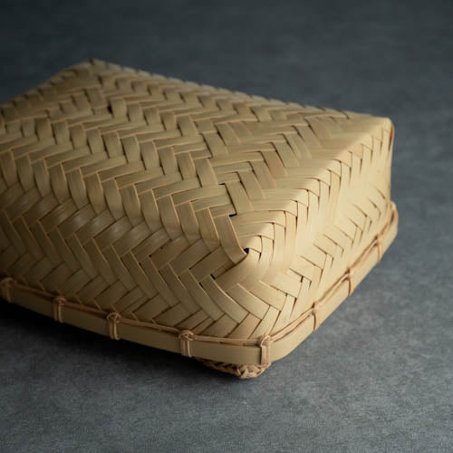 Ajiro Weave Bambus-Bento-Box