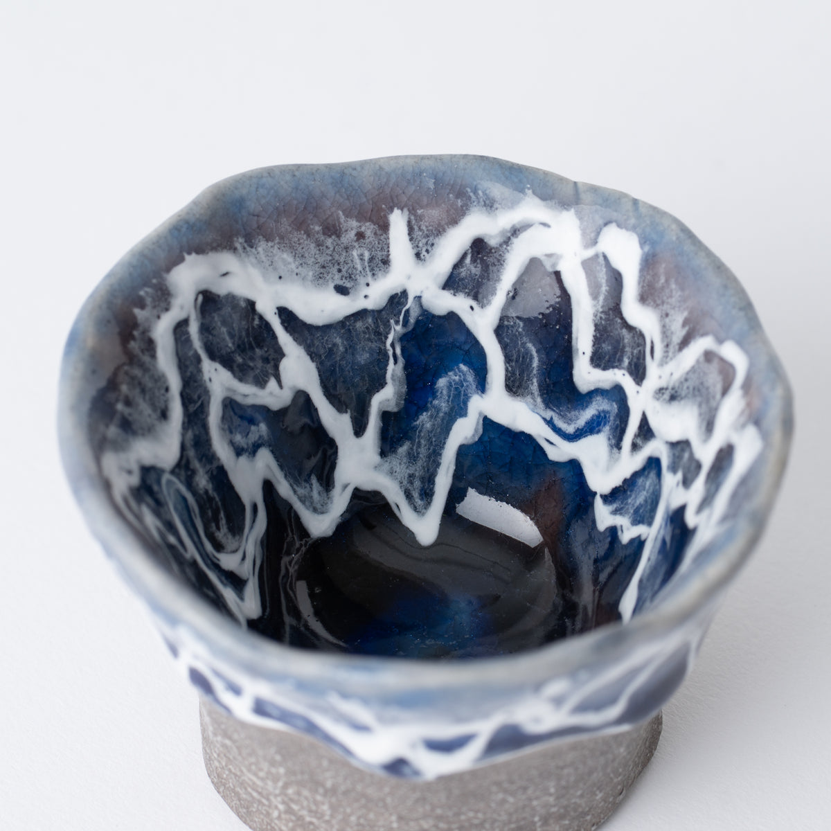 Sazameku Cascade Bleu et Lustre Platine