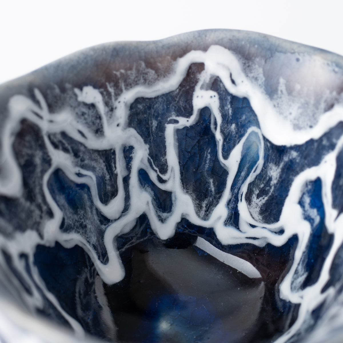 Sazameku Cascade Bleu et Lustre Platine