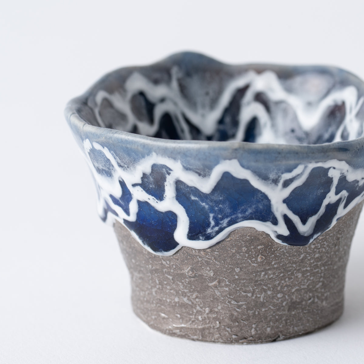 Sazameku Cascade Bleu et Lustre Platine