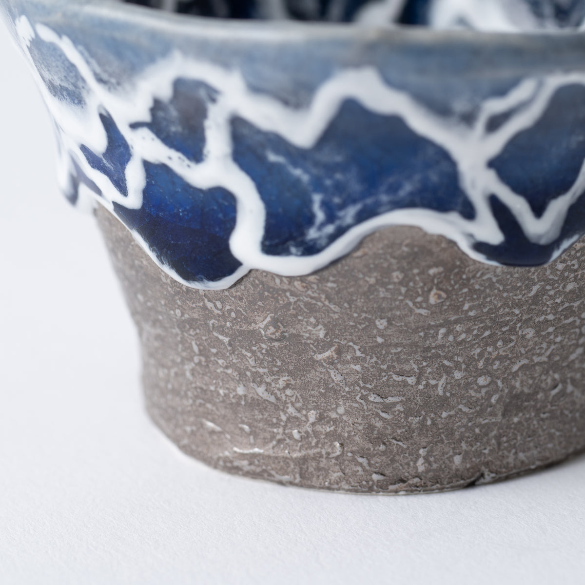 Sazameku Cascade Bleu et Lustre Platine