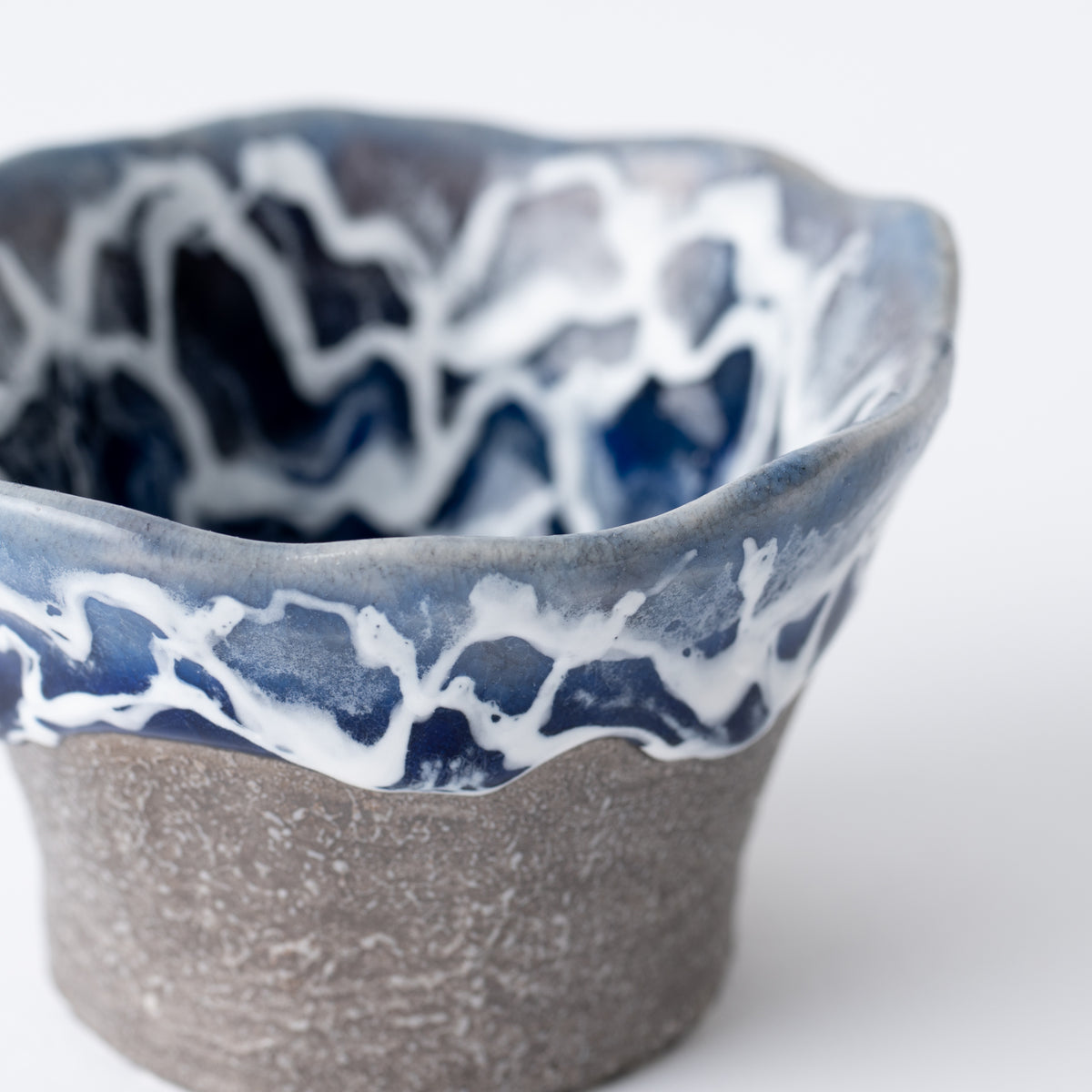 Sazameku Cascade Bleu et Lustre Platine