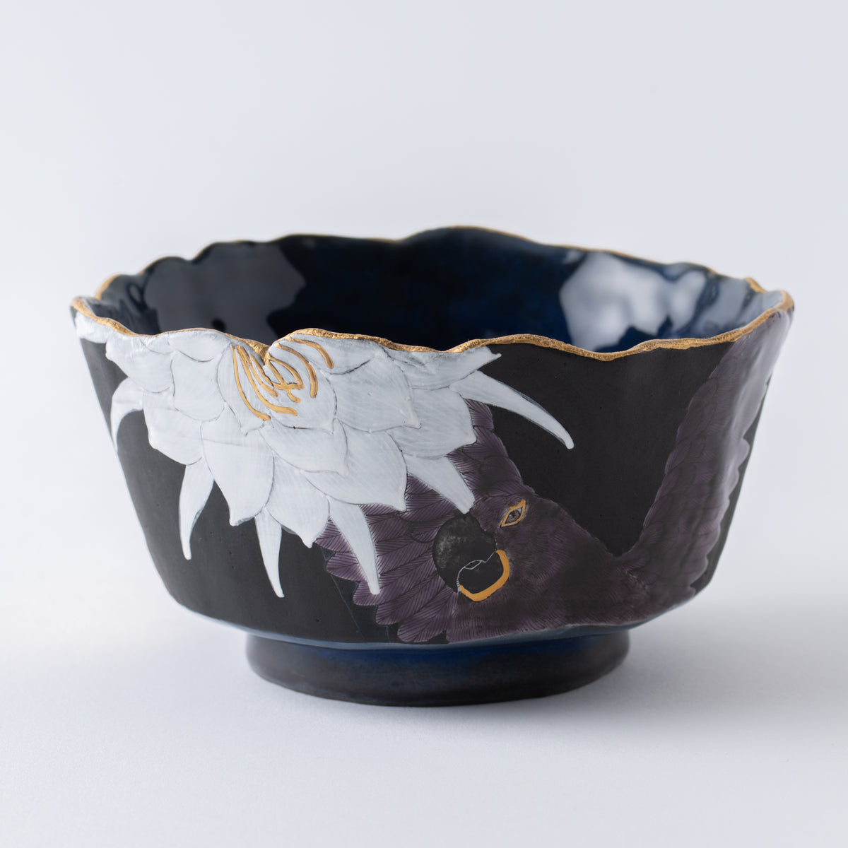Moonlit Bloom and Bird