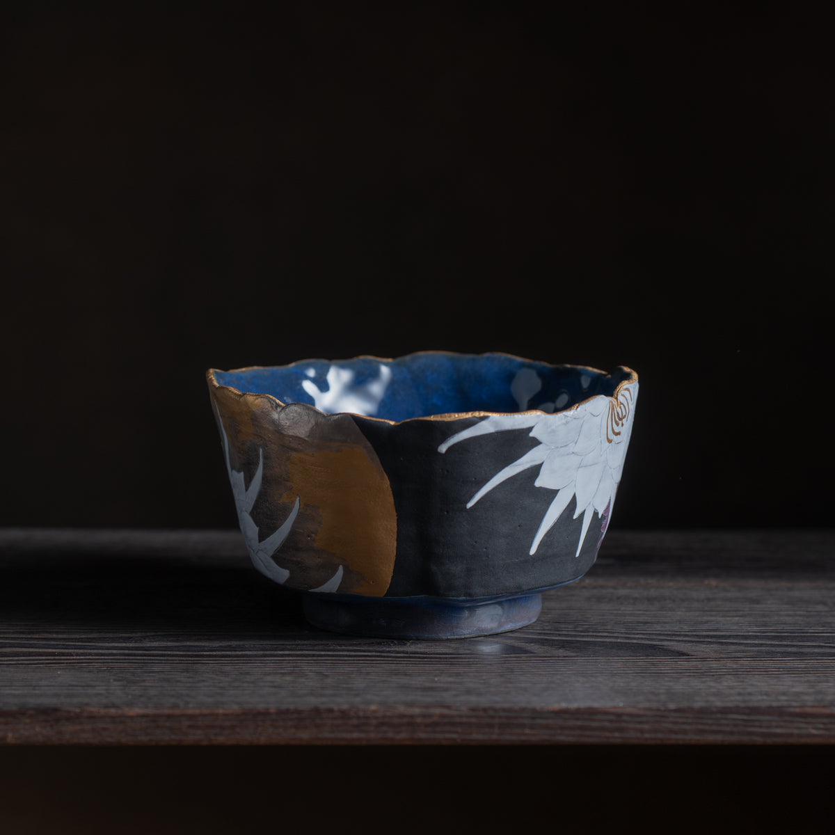 Moonlit Bloom and Bird