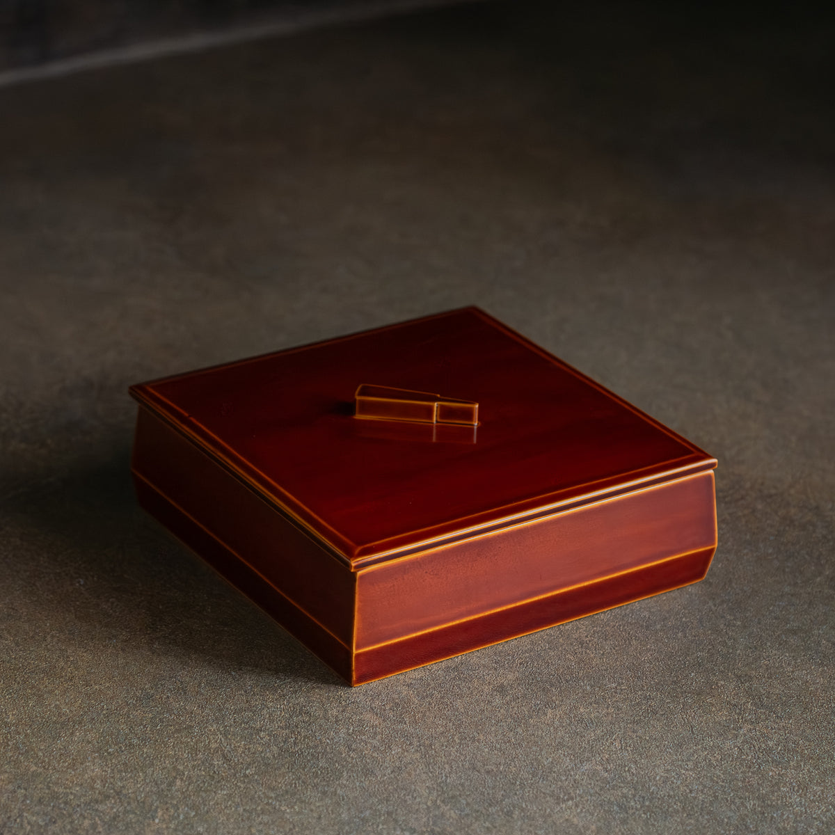 Golden Amber Candy Box