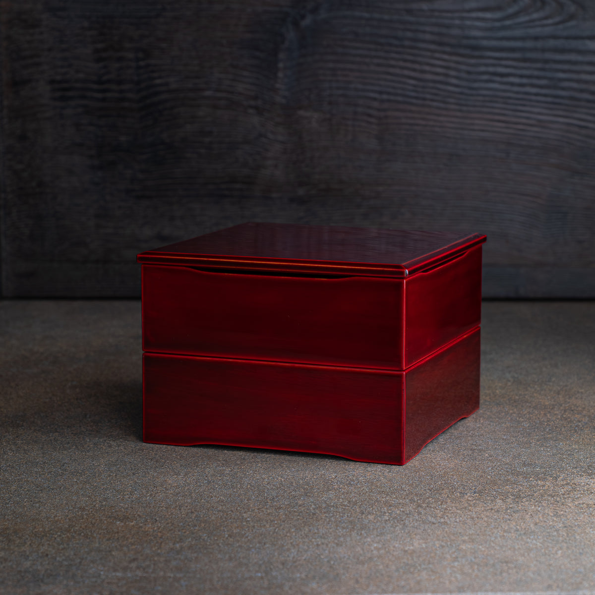 Red Amber Small Jubako Bento Box