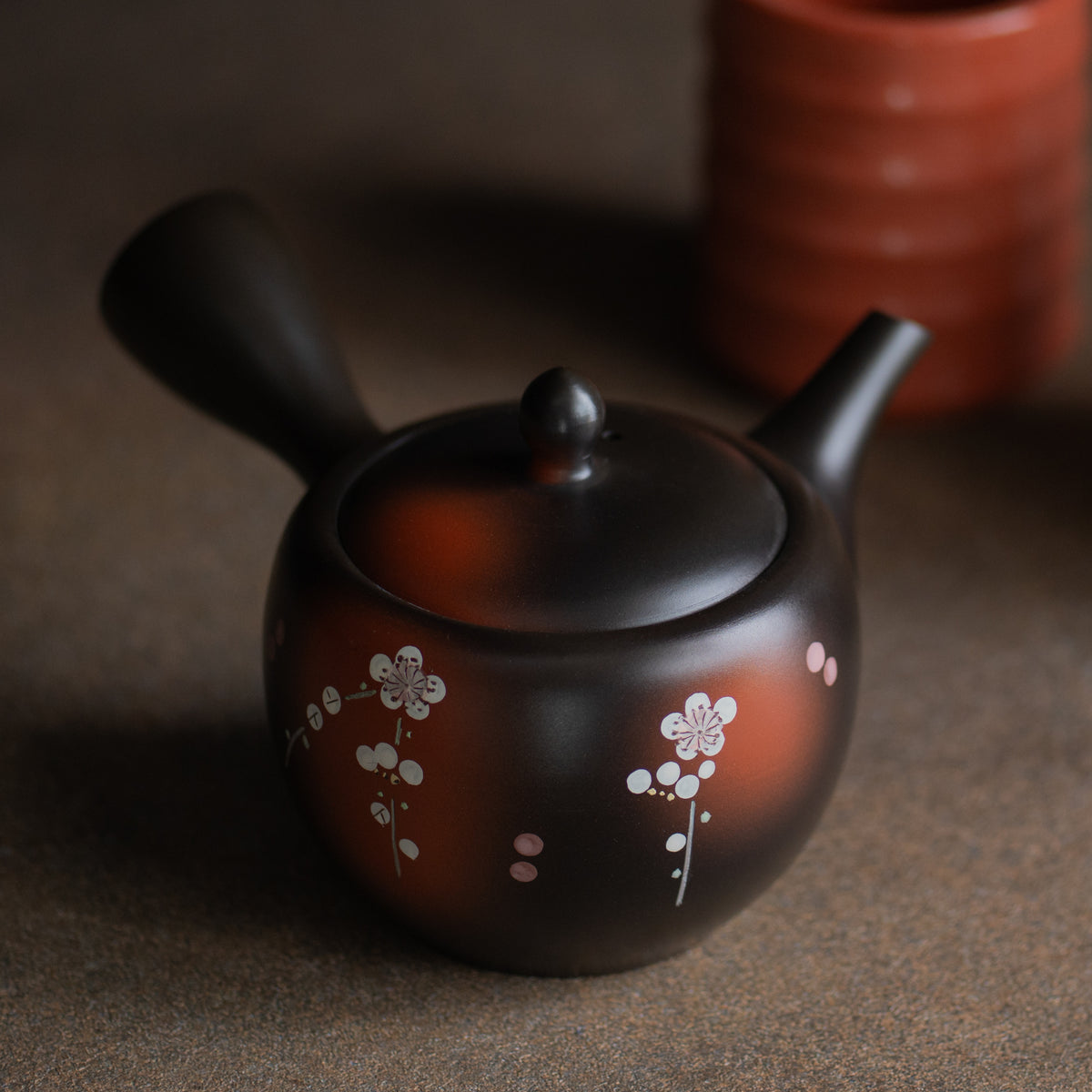 Weeping Sakura Japanese Teapot